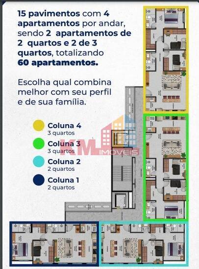 Apartamento à venda com 2 quartos, 56m² - Foto 9