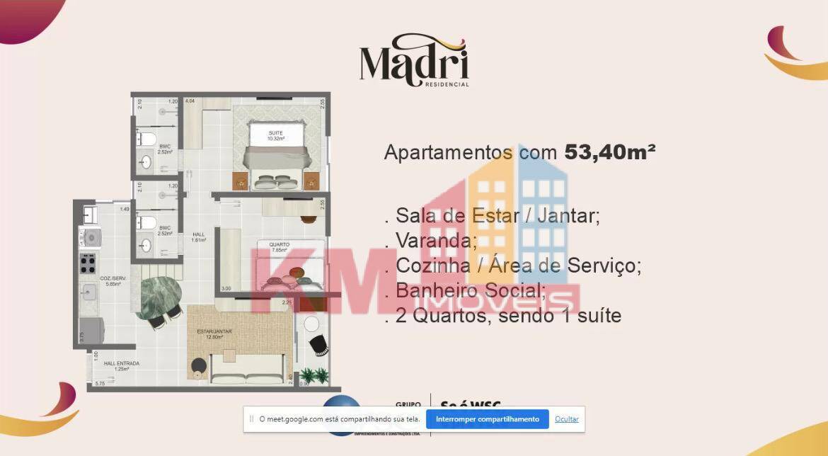 Apartamento à venda com 2 quartos, 53m² - Foto 21