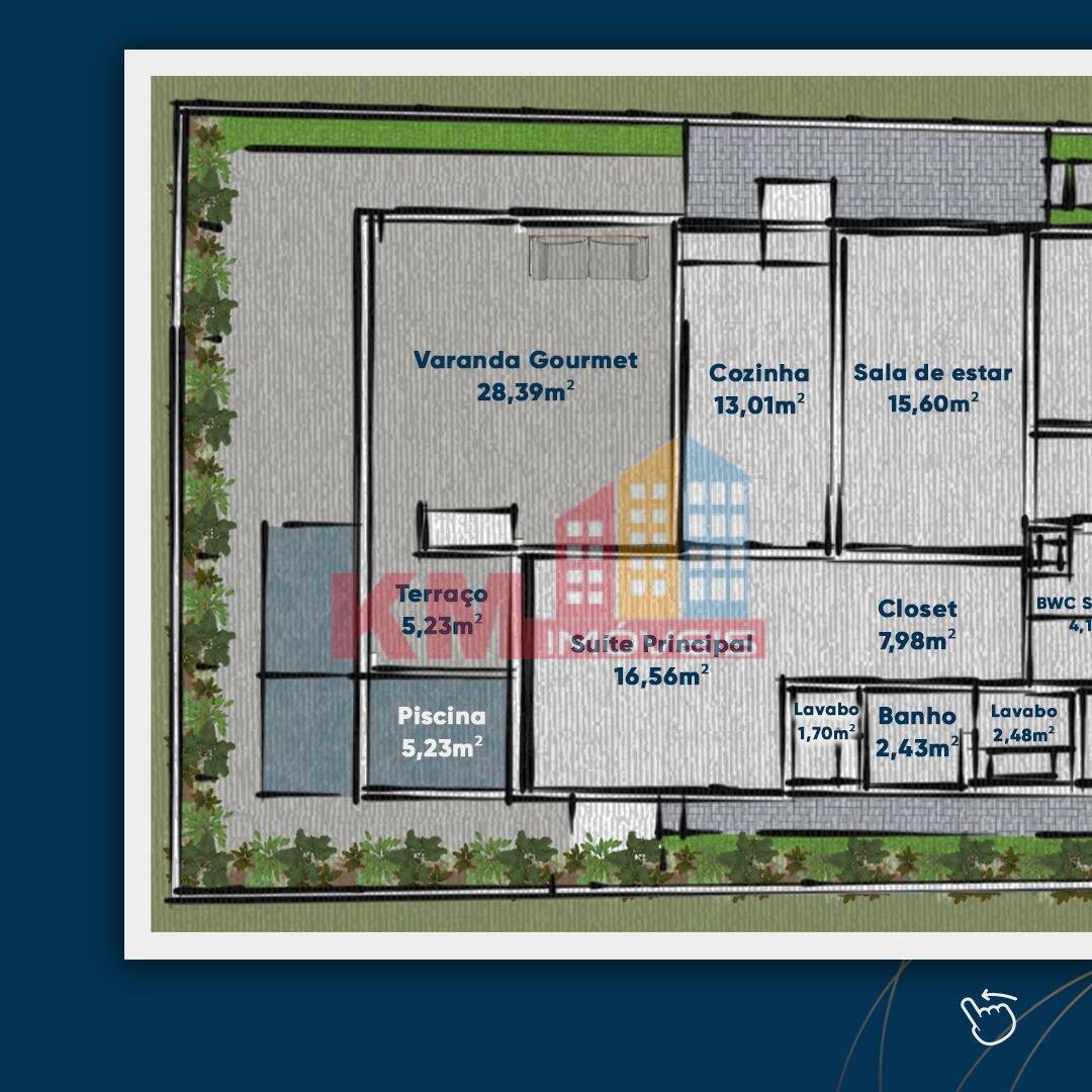 Casa de Condomínio à venda com 3 quartos, 201m² - Foto 4