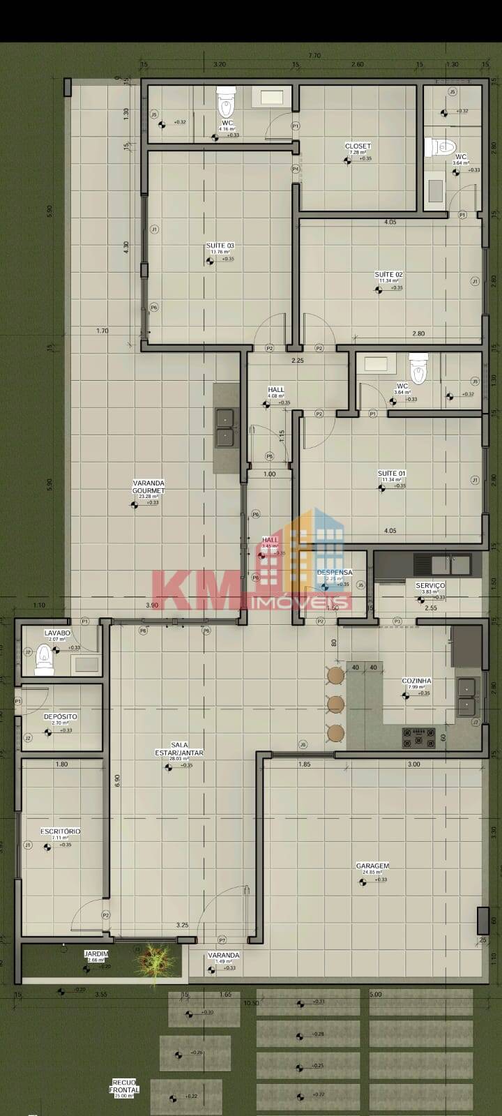 Casa de Condomínio à venda com 3 quartos, 198m² - Foto 7